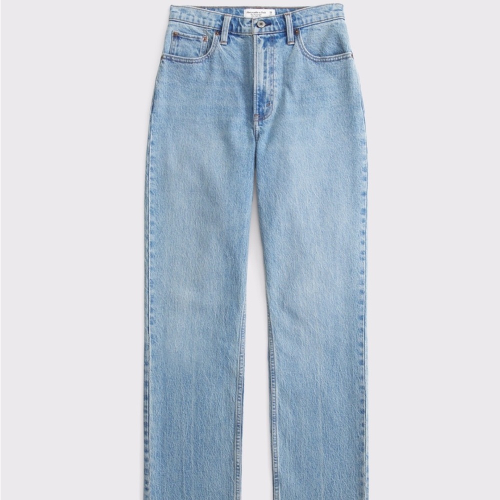 SOLD - Abercrombie & Fitch 90s High Rise Straight Curve Love Jeans